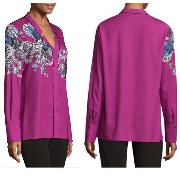 Yigal Azrouel Tops - Yigal Azrouel $690 NWT Snake Print 8/10